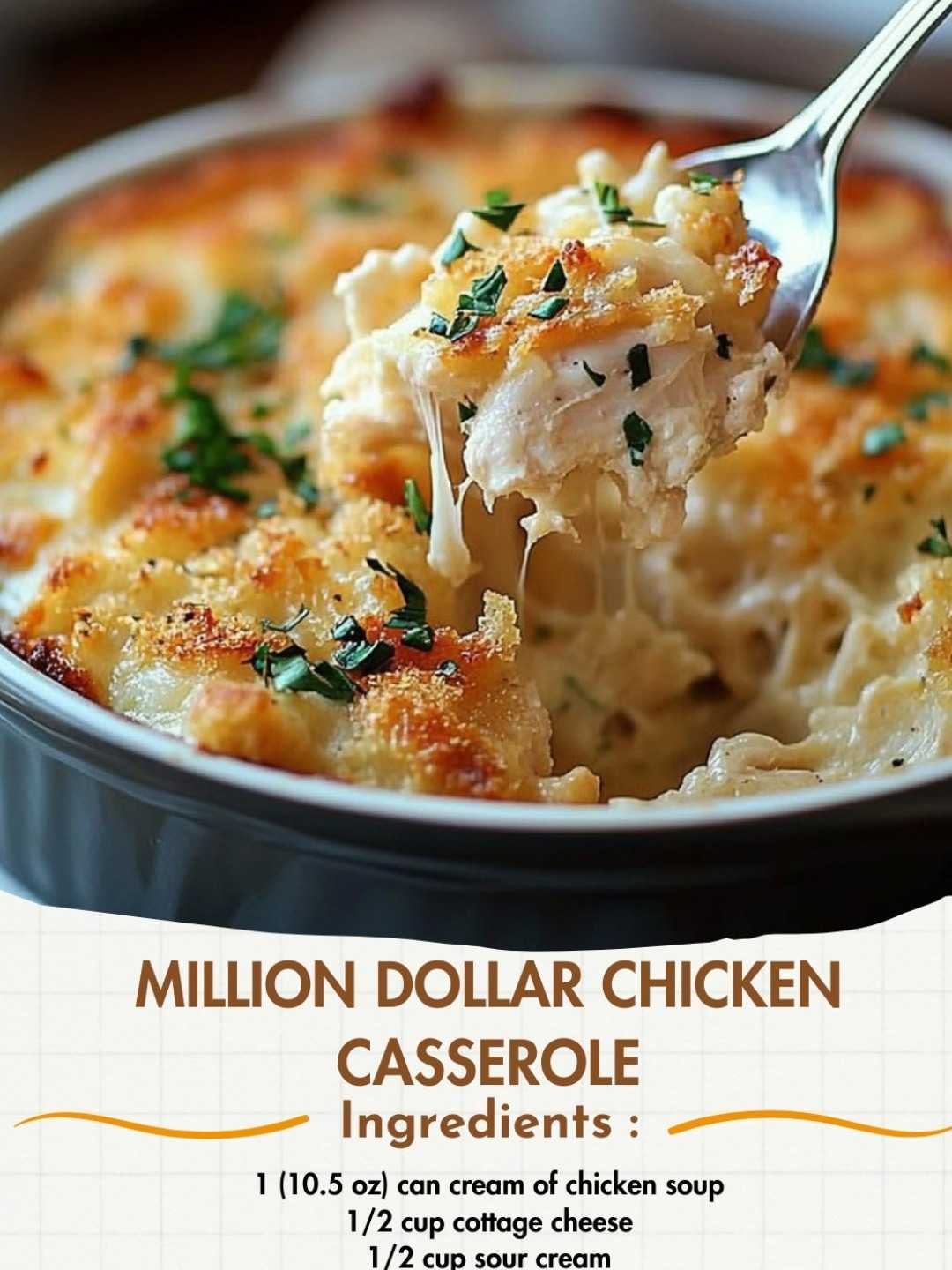 Million Dollar Chicken Casserole