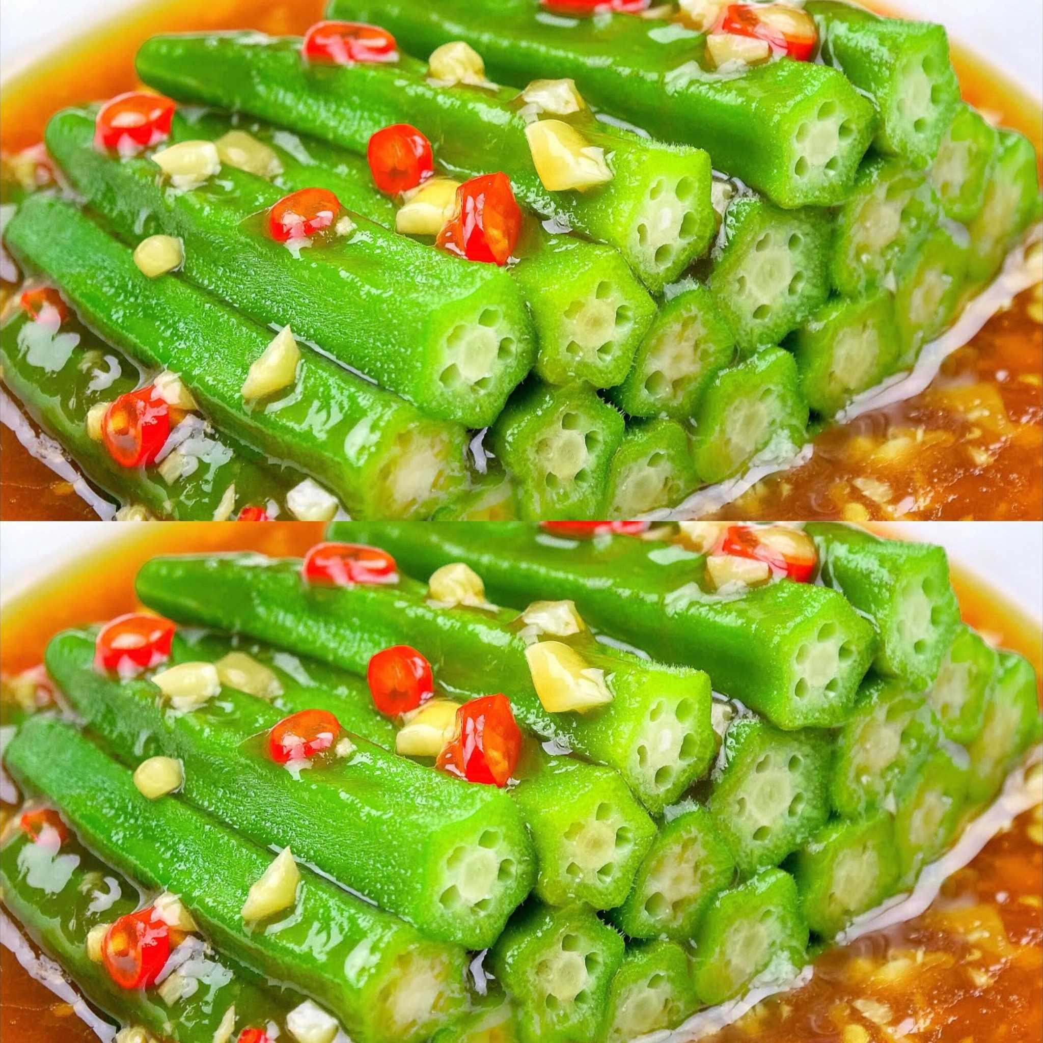 Simple and Delicious Cold Okra Salad Recipe