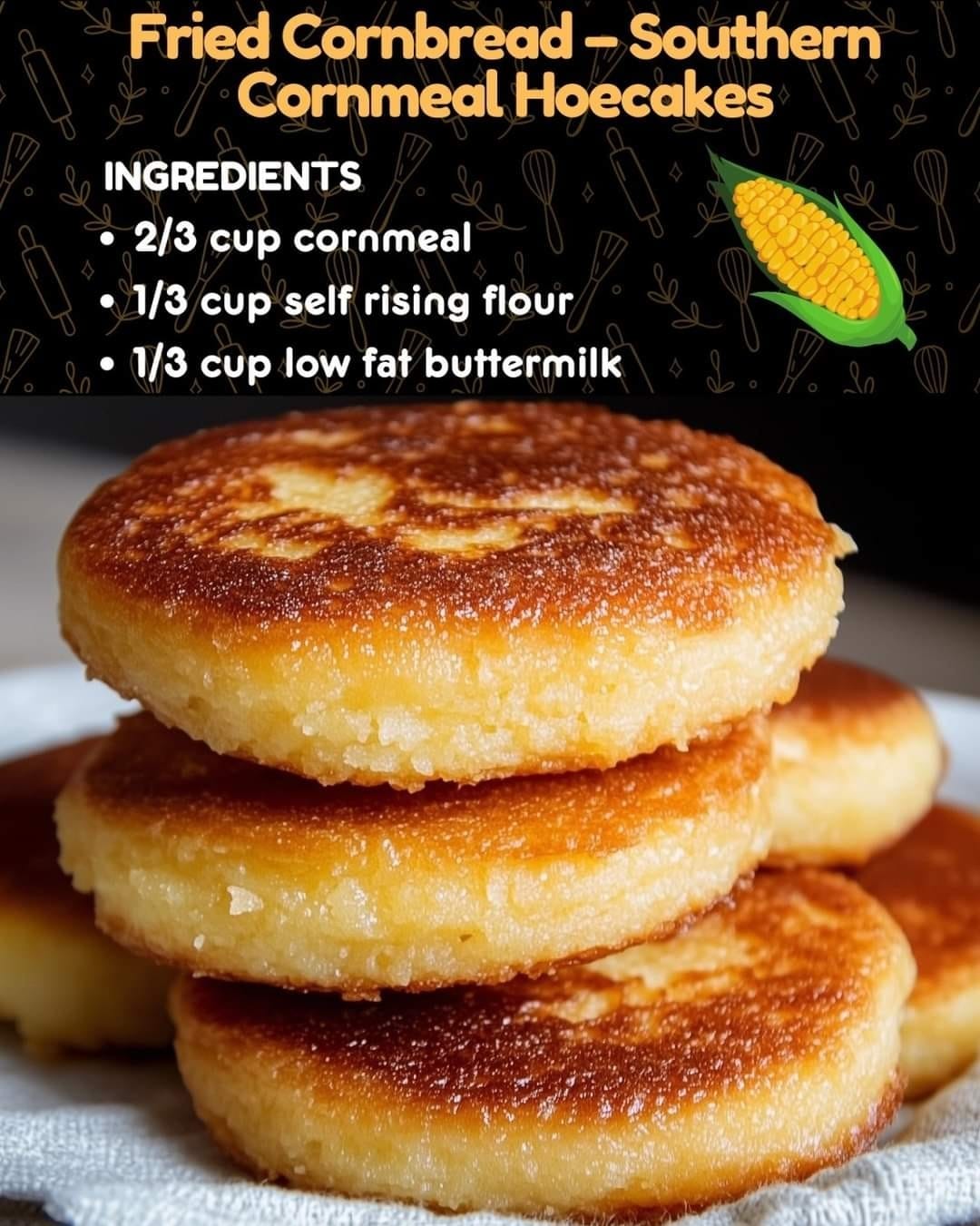 Fried Cornbread – Don’t LOSE this Recipe