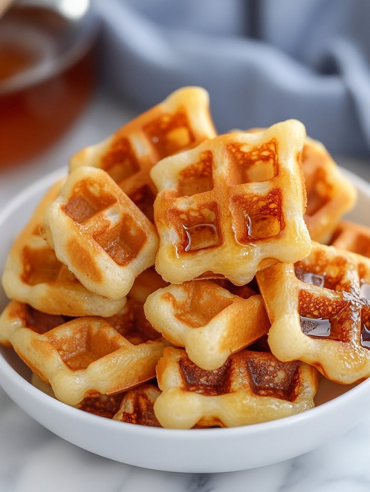 Mini Waffle Bites