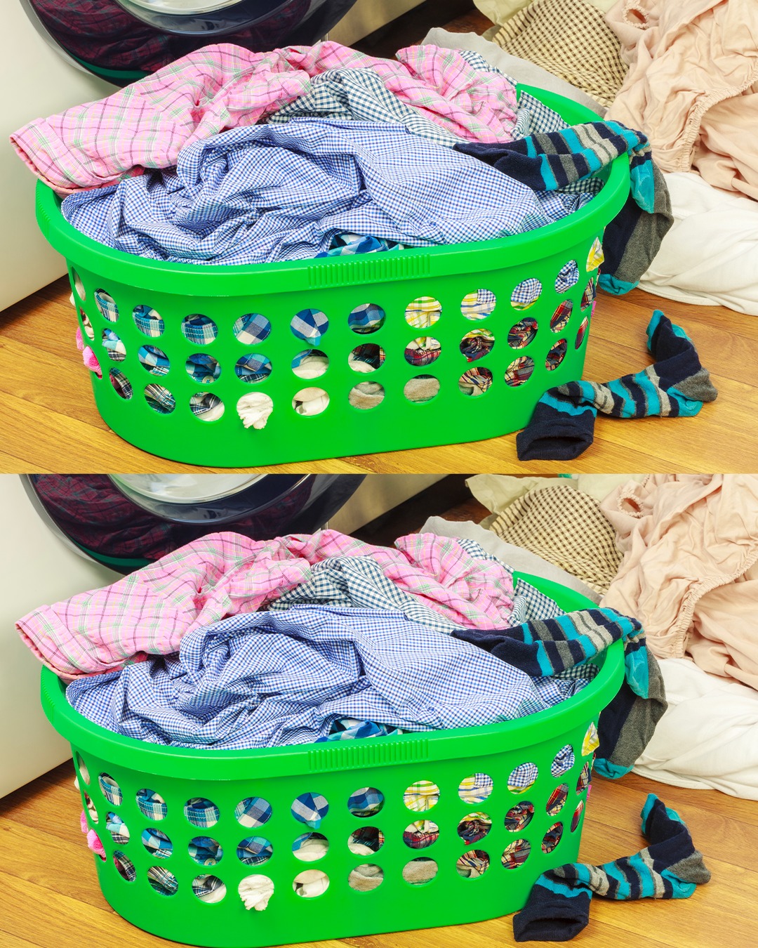 Why do laundry baskets have those HOLES?