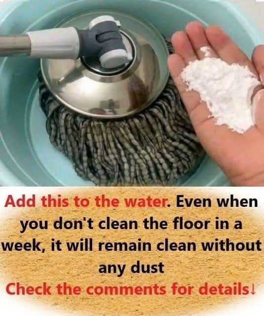 A Simple Trick to Keep Floors Clean, Dust-Free, and Smelling Fresh