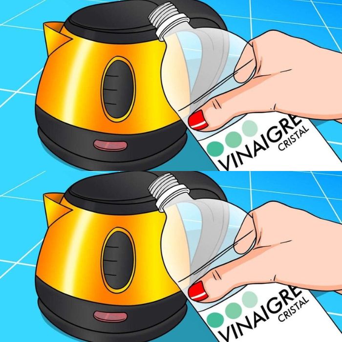 Why you should pour vinegar into the kettle once a month? The solution to a problem we all have
