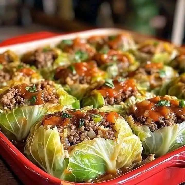 Italian Stuffed Cabbage Rolls