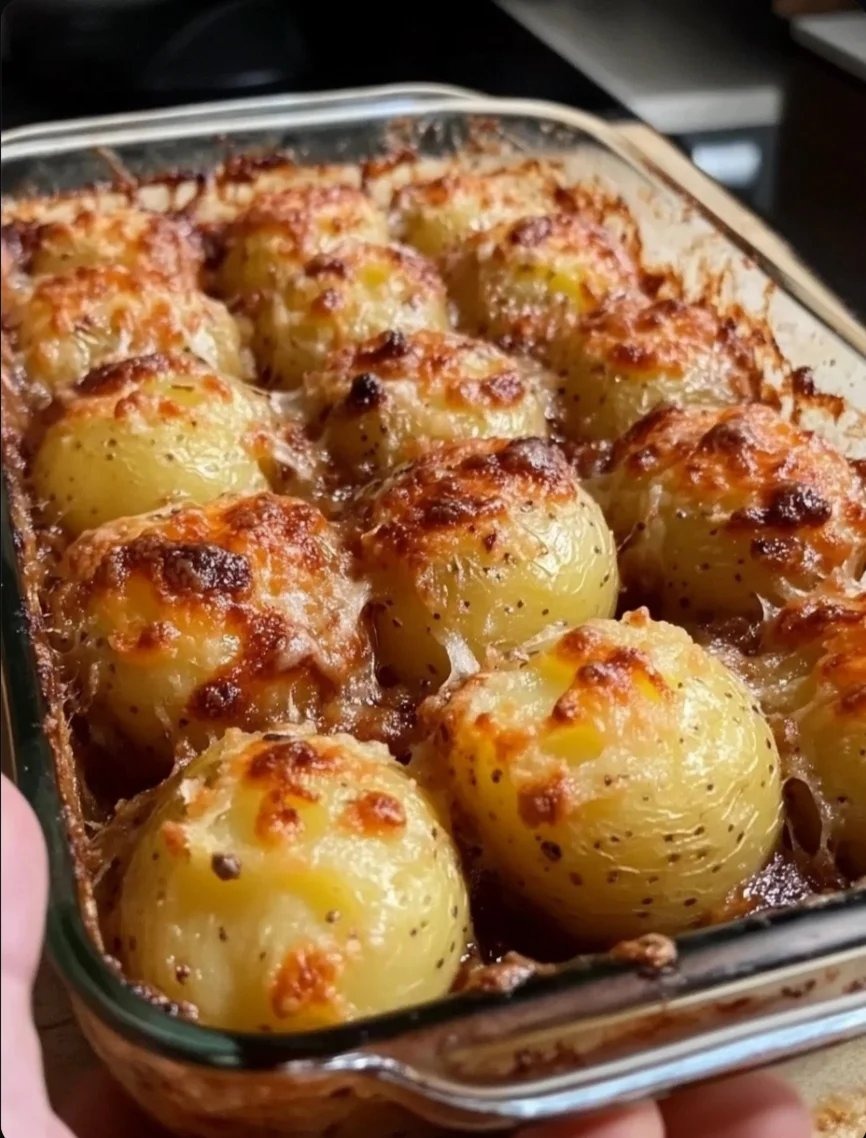 Parmesan Baked Potatoes