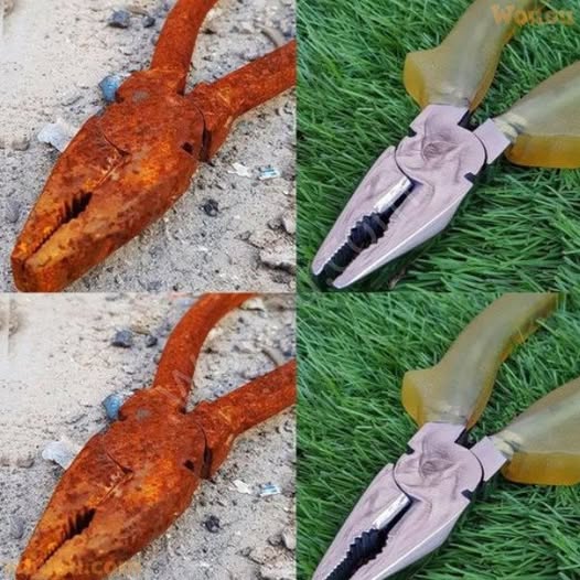 The most effective method to recover rusty objects in 5 minutes.