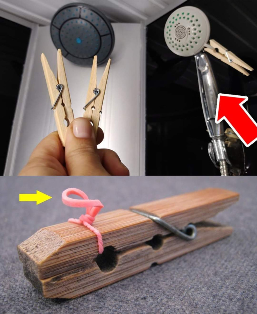 Why You Should Hang a Clothespin Over the Shower: Once You Know It, You’ll Always Do It