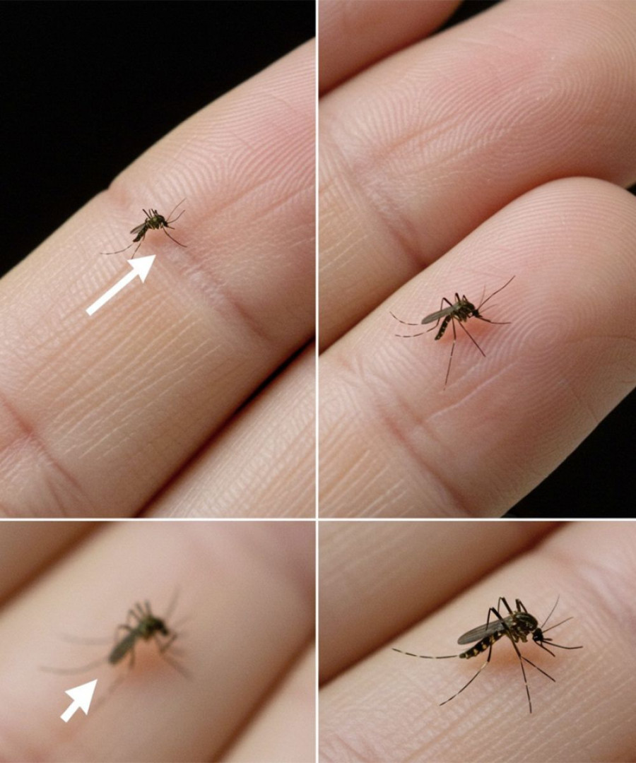 The trick to spotting (and removing) a mosquito hiding in the bedroom