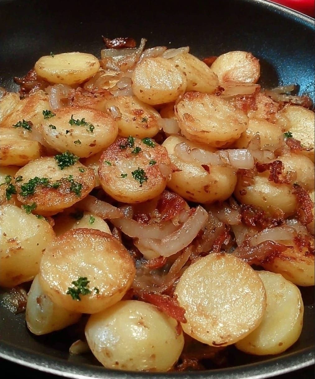 Fried Potatoes and Onions Recipe