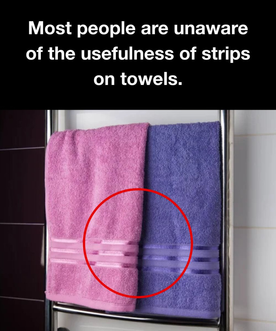 Laundry Hacks: How Striped Towels Simplify Sorting and Stacking