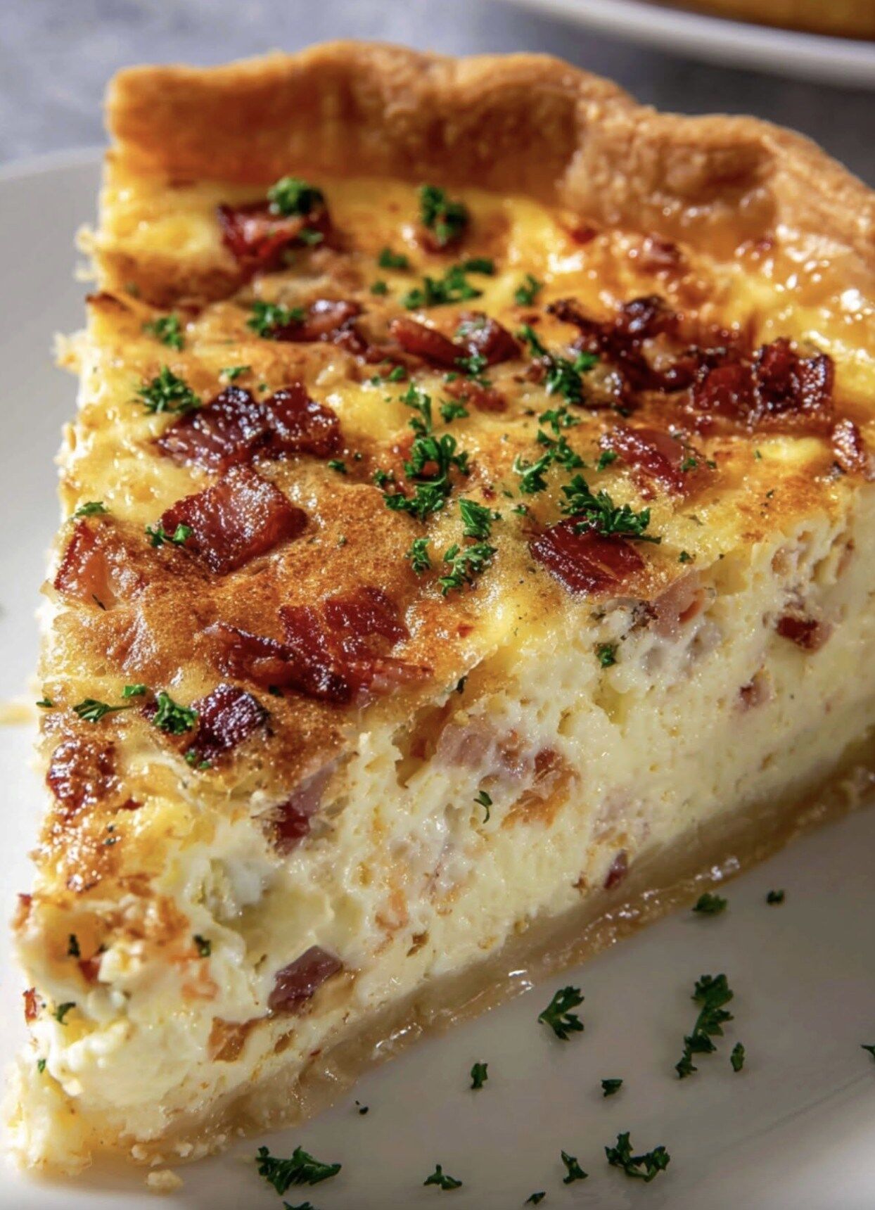 Three Cheese Quiche