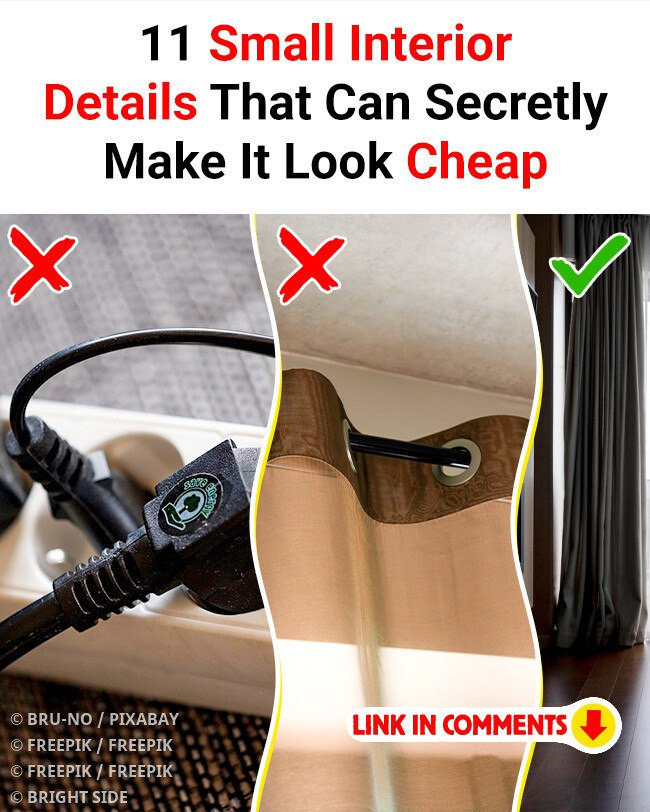 11 Small Interior Details That Can Secretly Make It Look Cheap