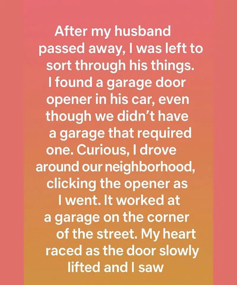 The Unexpected Discovery in a Garage That Revealed My Husband’s Quiet Legacy of Goodness