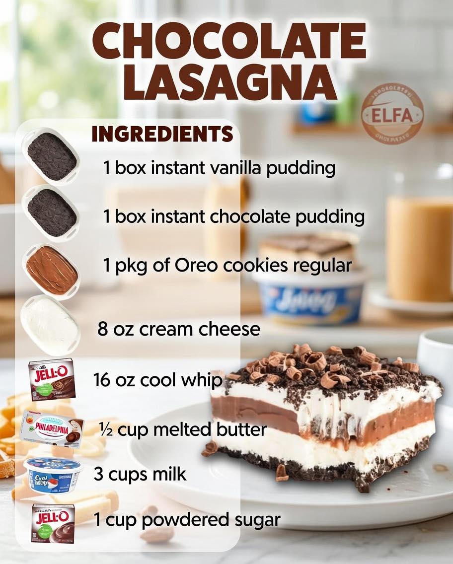 Chocolate Lasagna