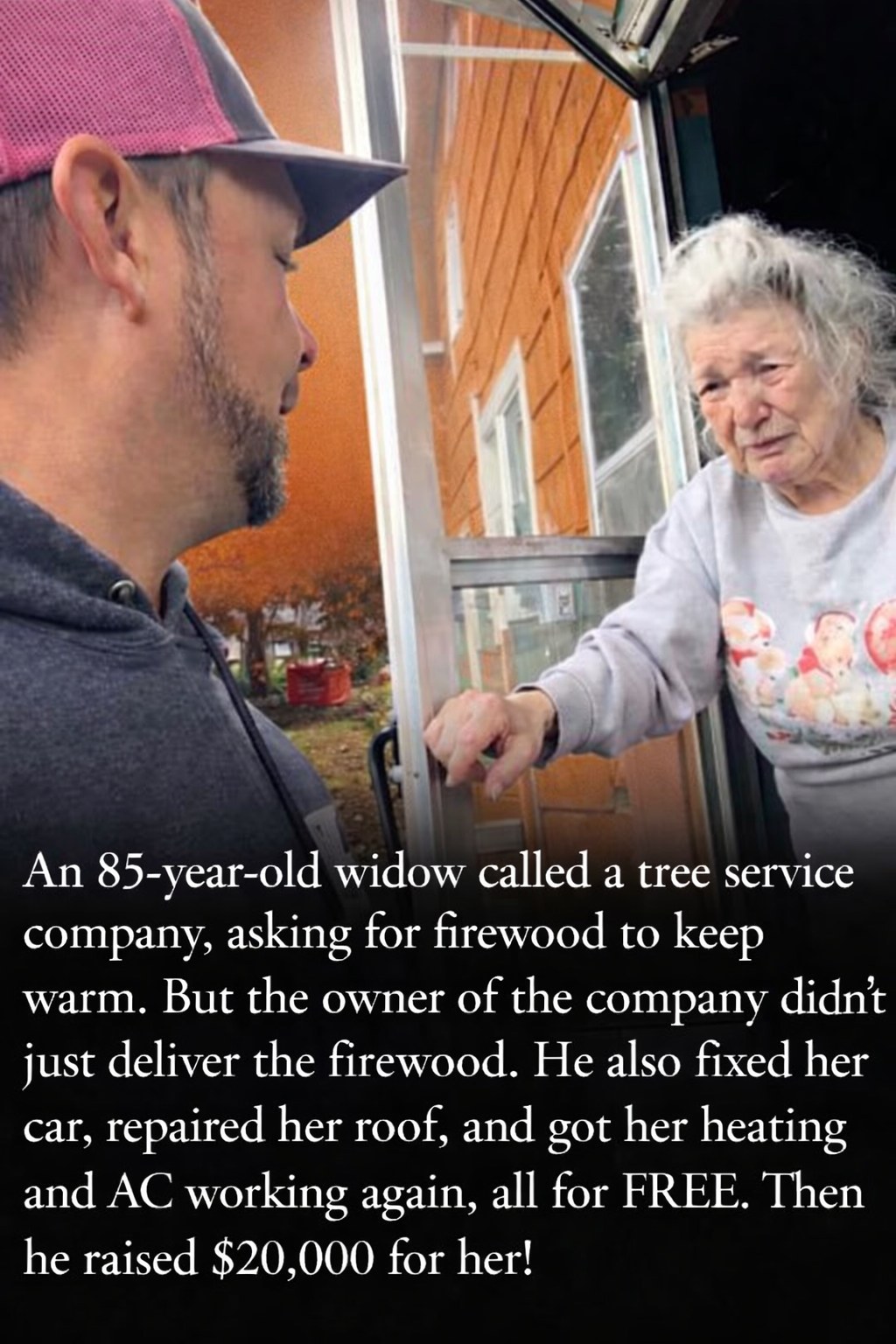 Search Results for: A Simple Firewood Request Turned Into a Heartwarming Gesture