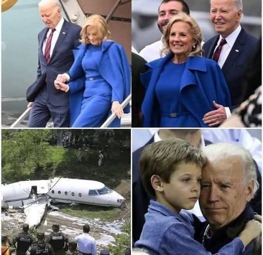 Just In…Fox News Former US President Joe Biden, wife and grand son, perish in plane crash, few minutes ago, along the Canadian