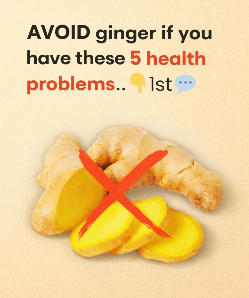 AVOID Ginger If You Have THESE Health Problems