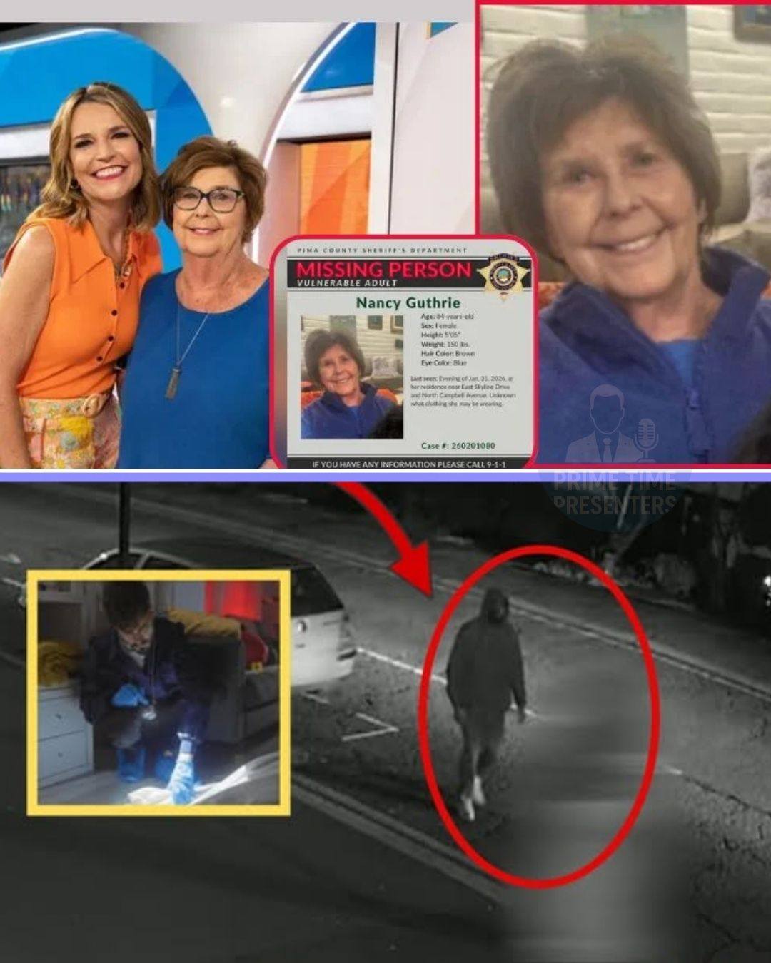 Police have recovered security camera footage from a neighbor’s home showing the time Savannah Guthrie’s mother went missing – VNN Newsonline