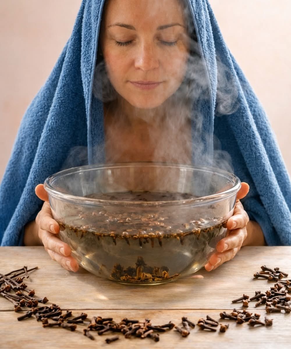 The Power of Clove Steam Inhalation: Fast Respiratory Relief from a Simple Kitchen Spice