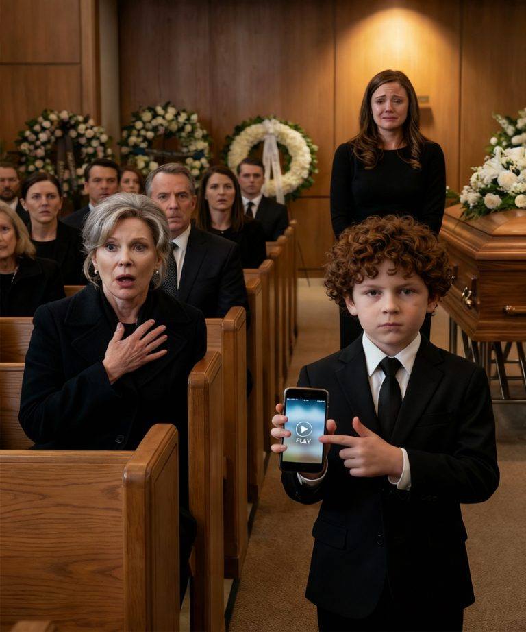 During my husband’s funeral, his mother looked straight at me and said coldly, “Better he’s gone now than forced to live with the embarrassment she brought him.”