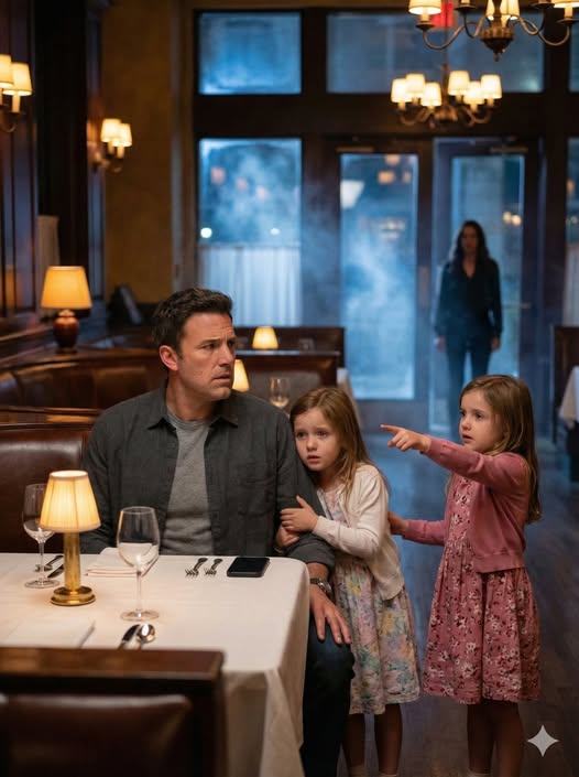 He Thought His Blind Date Had Stood Him Up — Until Two Twin Girls Ran In Crying for Help The Table That Stayed Empty Evan Parker sat alone at a small corner table inside Harbor Olive, a quiet Italian restaurant near the riverwalk. He checked his phone again.