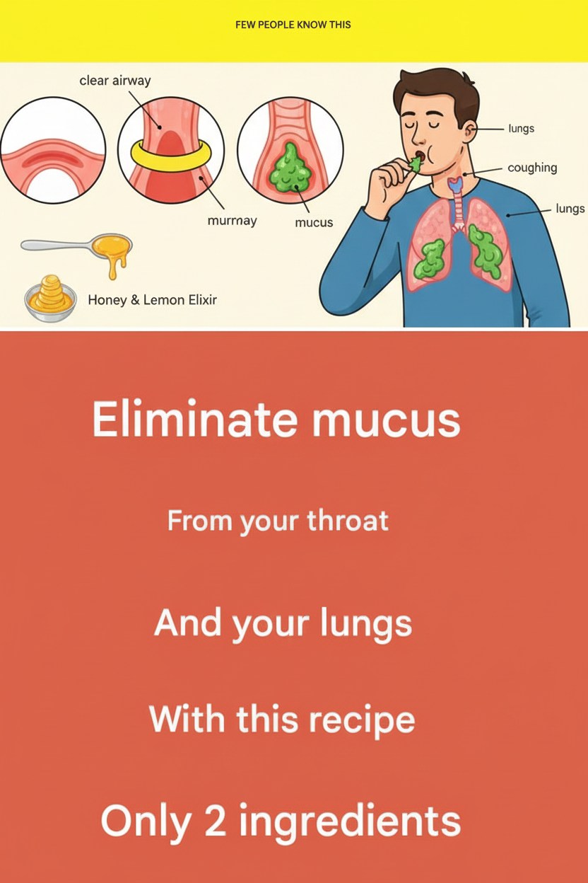 Your Doctor NEVER Told You This: The 2-Ingredient Kitchen Hack That Clears Lungs Faster Than Medicine!